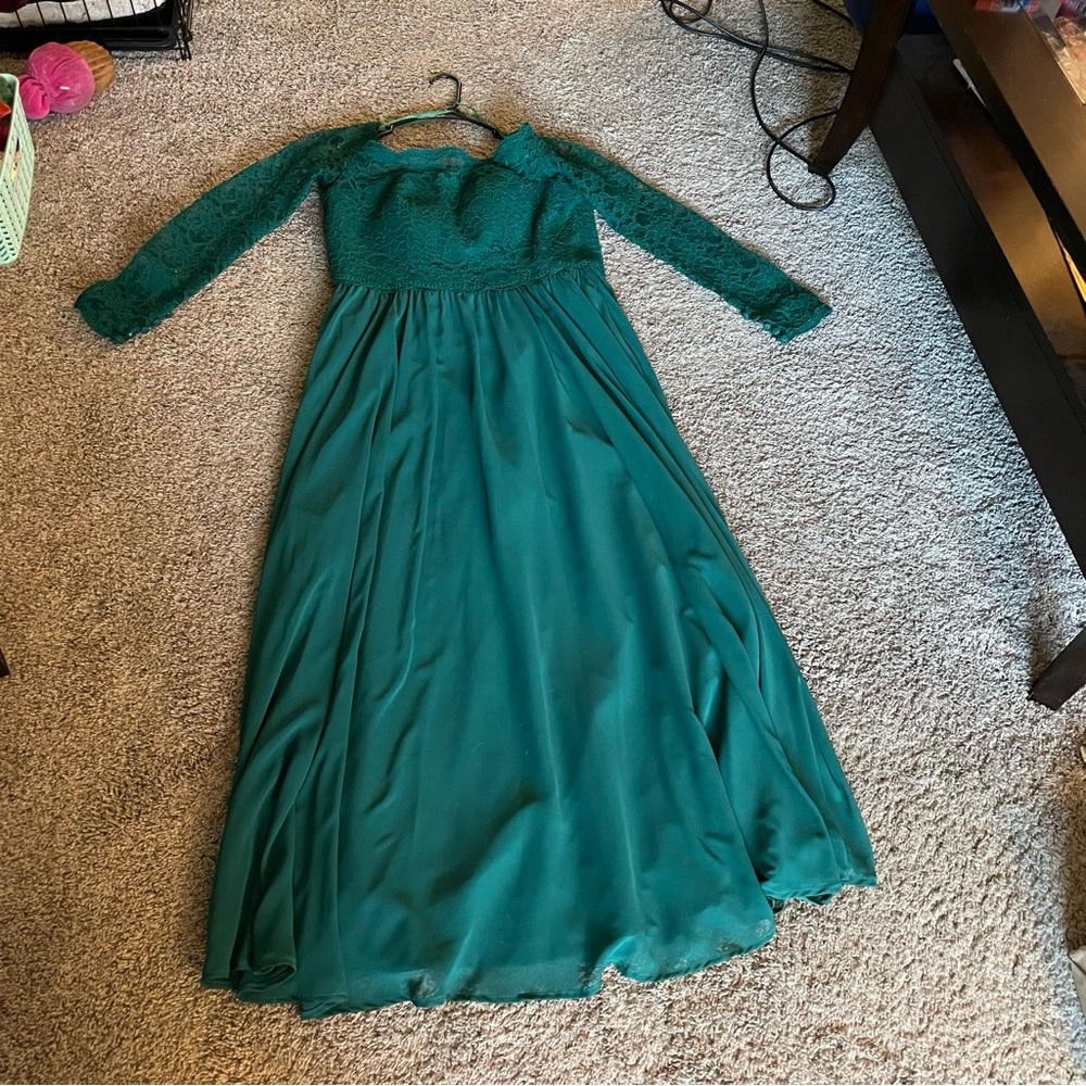 Long Sleeve Lace Dress